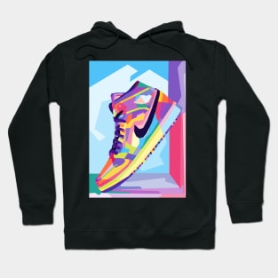 Snekaers Design Wpap Pop Art Hoodie